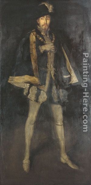 James Abbott McNeill Whistler Arrangement in Black, No. 3 Sir Henry Irving as Philip II of Spain